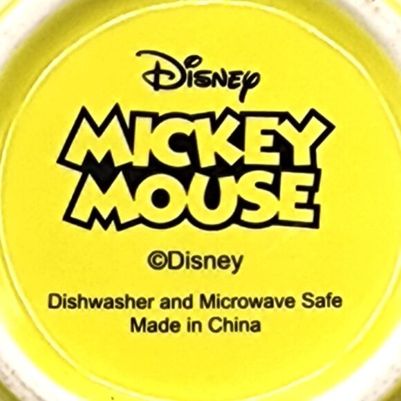 Disney Mickey Mouse Christmas Holiday Coffee Cup Mug HO HO HO Bright Colors 12oz - Picture 7 of 8